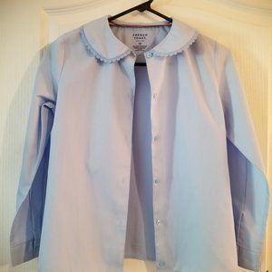 French Toast Uniform Peter Pan Blouse